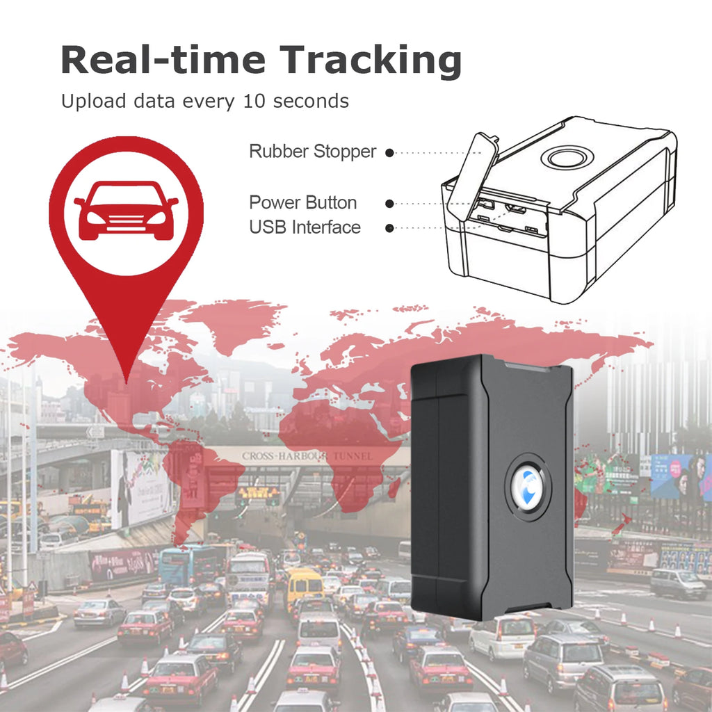 4G GPS Tracker – Unlimited Distance Real-Time Car Locator