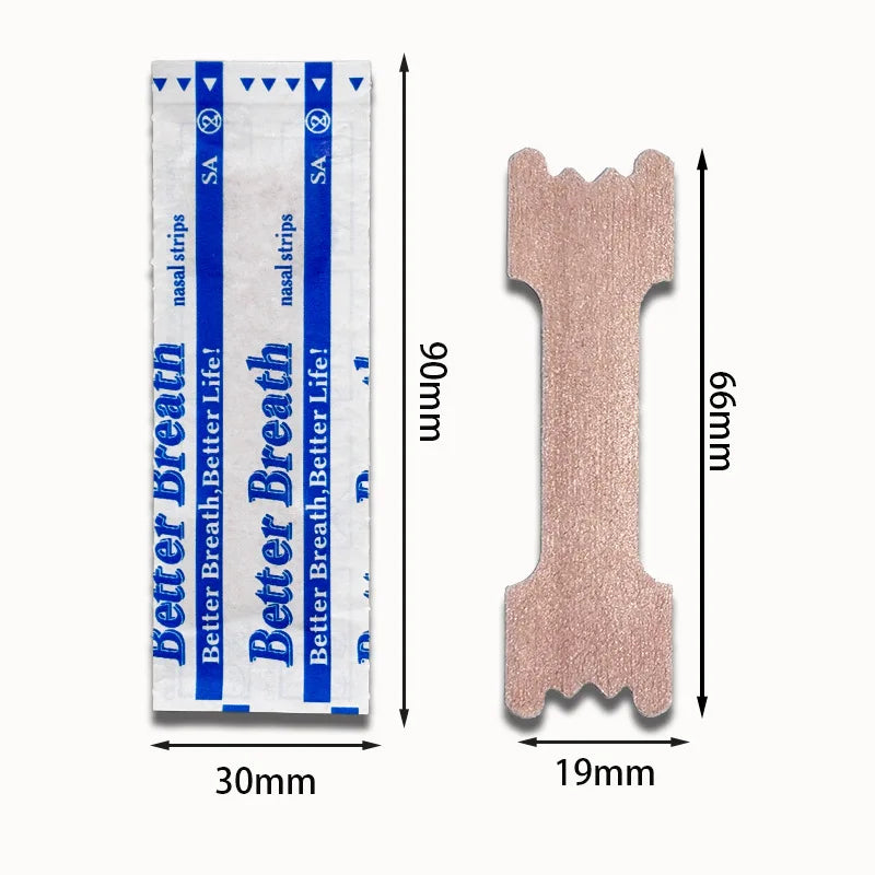 Better Breath Nasal Strips | Anti-Snoring Sleep Aid & Nasal Congestion Nose Patches