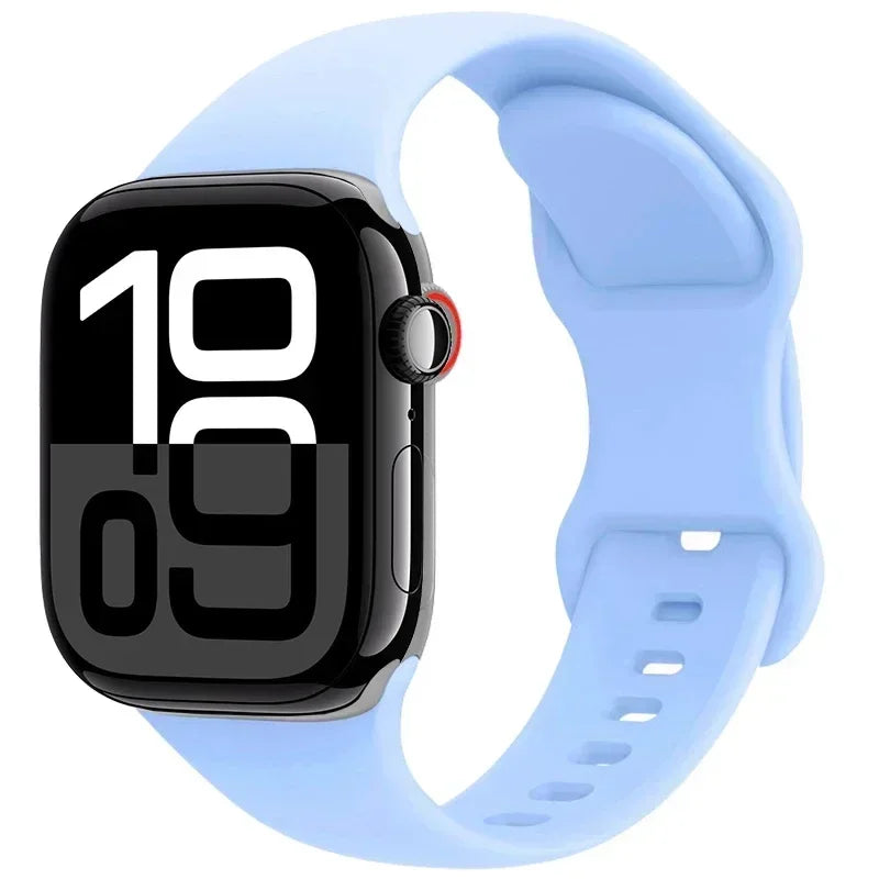Apple Watch Silicone Strap | Unique Transparent & Speckled Designs | Compatible with All Series (40mm - 49mm, Series 1-11 & Ultra)