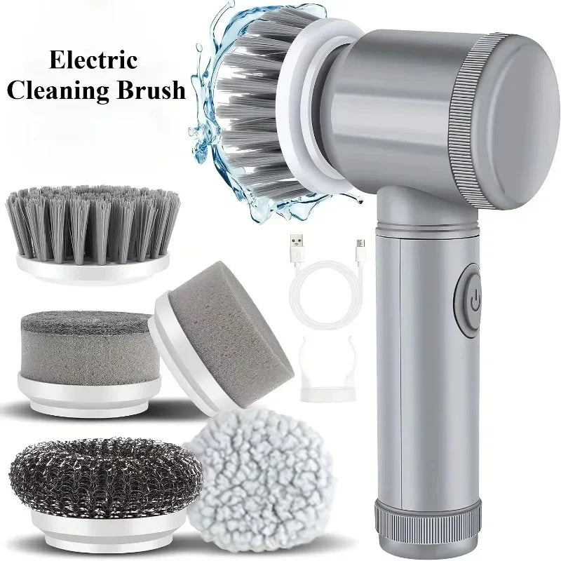 Multi functional Electric Cleaning Brush  Wireless Handheld Power Scrubber