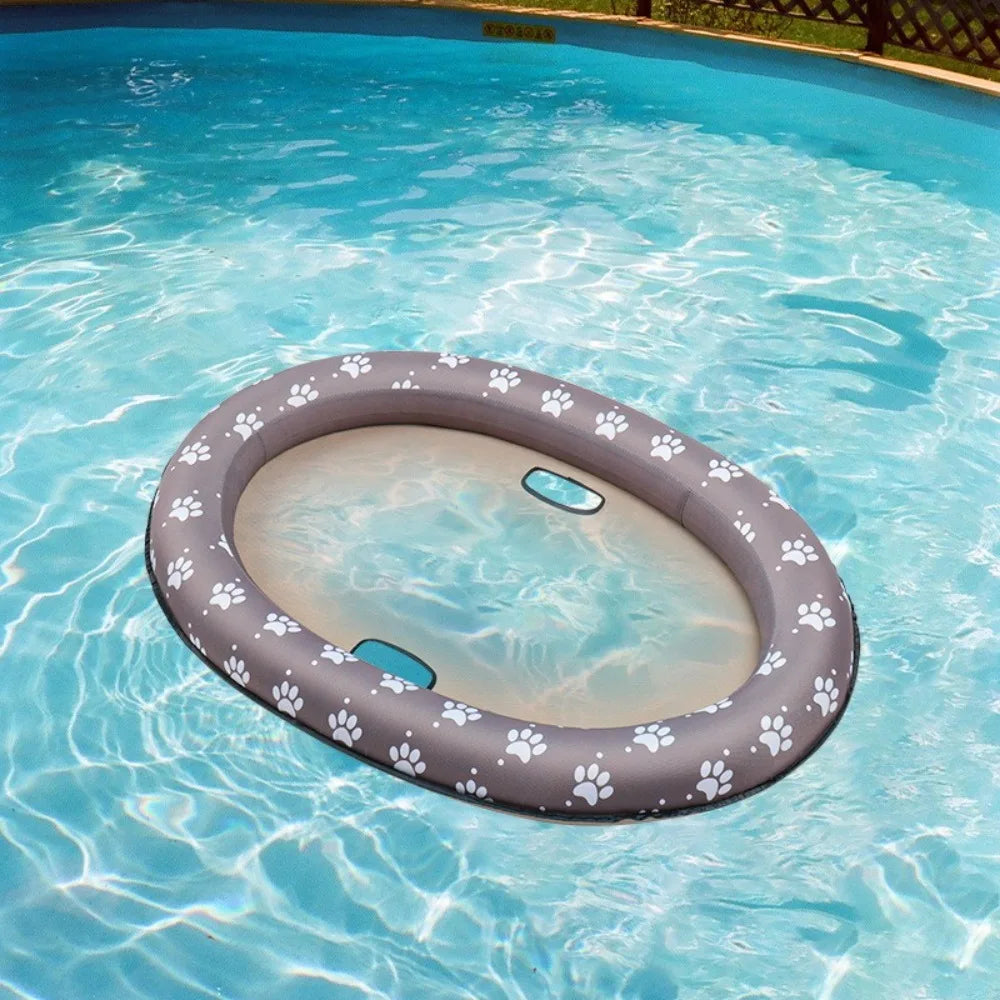 Portable Foldable Dog Swimming Float Soft Cooling Pet Floating Raft
