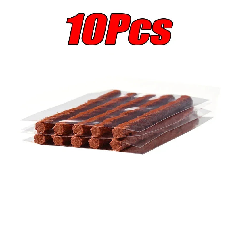 Car Tire Repair Kit | Tubeless Tire Puncture Plug Set for Car, Motorcycle & Truck (5–50 pcs)