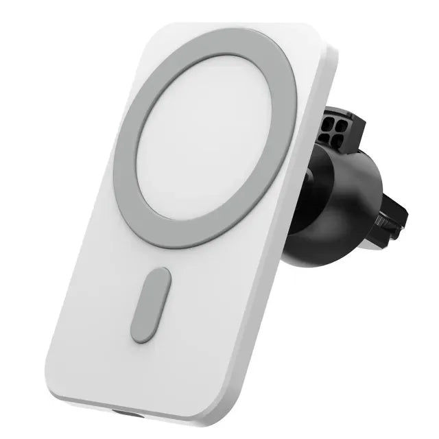 15W Magnetic Wireless Car Charger Mount | Air Vent Phone Holder for iPhone 12/13/14/15 Pro Max