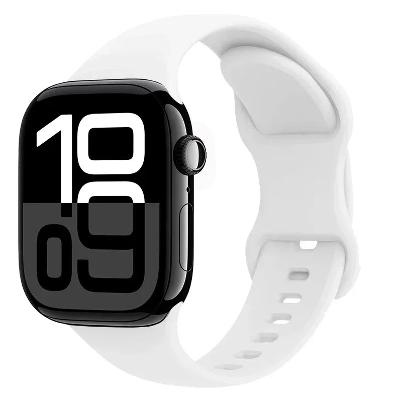Apple Watch Silicone Strap | Unique Transparent & Speckled Designs | Compatible with All Series (40mm - 49mm, Series 1-11 & Ultra)