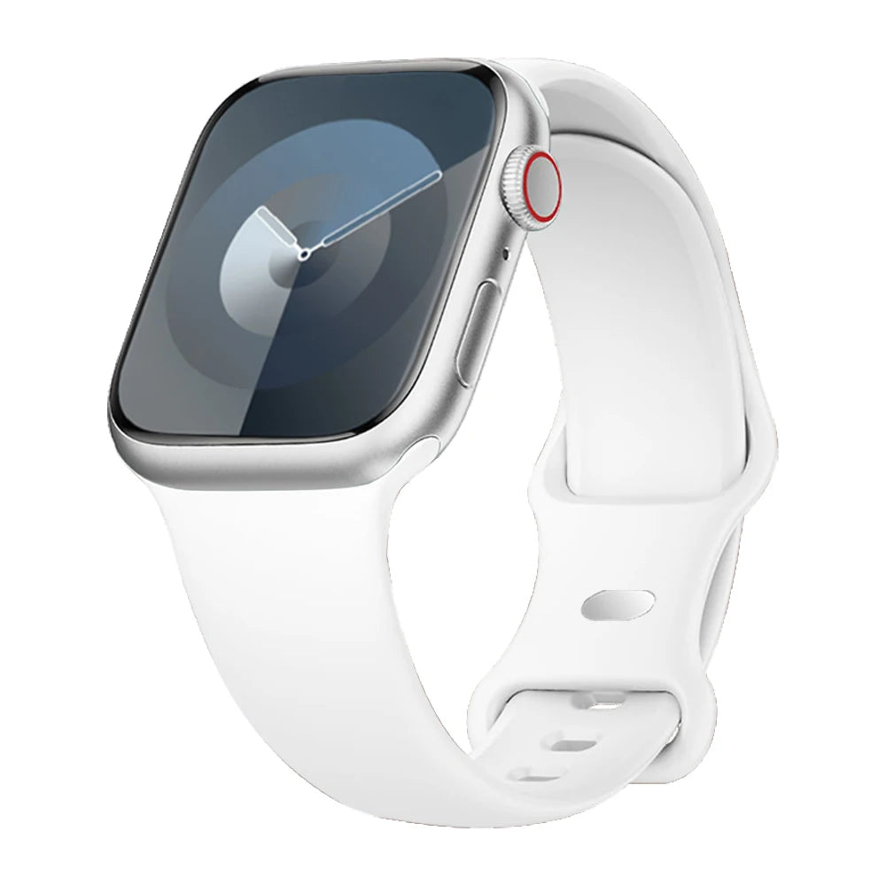 Apple Watch Silicone Sport Band | Soft & Durable Replacement Strap for Apple Watch (38mm - 49mm, Series 1-11, SE & Ultra 2)