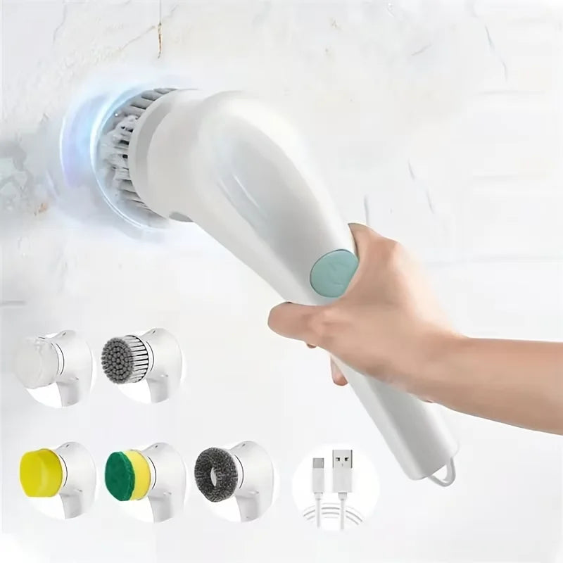 Multi functional Electric Cleaning Brush  Wireless Handheld Power Scrubber