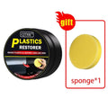 Car Plastic & Leather Restorer | Back-to-Black High Gloss Polish & Protective Coating