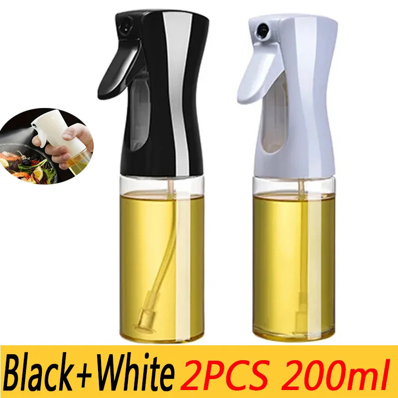 Oil Sprayer Bottle for Cooking | Fine Oil Mister Dispenser for Air Fryer, BBQ & Salad