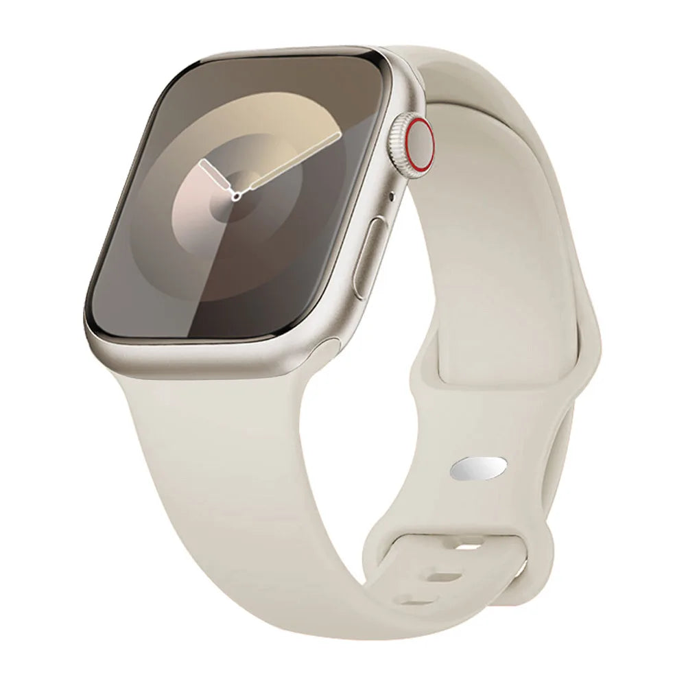 Apple Watch Silicone Sport Band | Soft & Durable Replacement Strap for Apple Watch (38mm - 49mm, Series 1-11, SE & Ultra 2)
