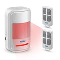 KERUI HW19 PIR Motion Sensor Detector Alarm | Wireless Security Chime & Remote Control System