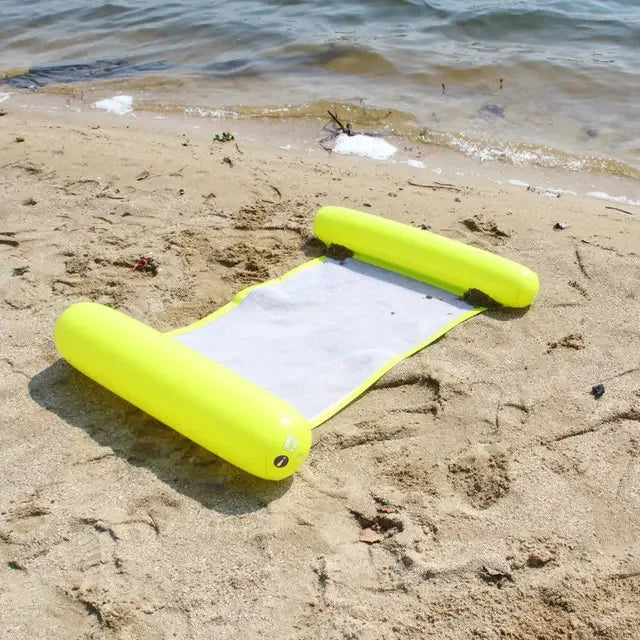 Inflatable Water Hammock Recliner Multi Purpose Floating Swimming Mattress