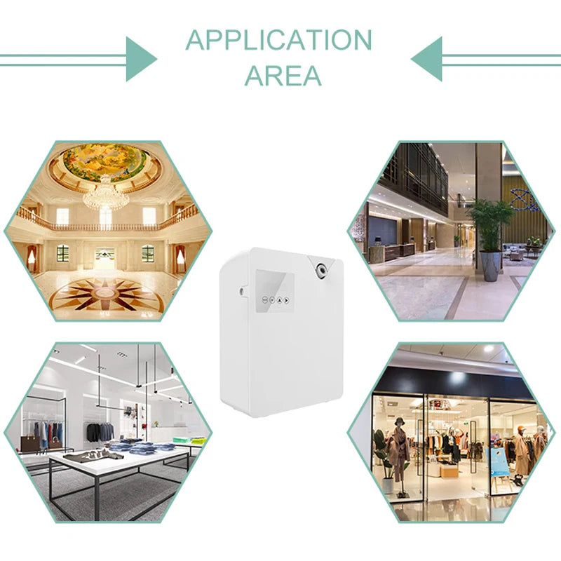 Smart WiFi App Controlled Aroma Diffuser | Hotel Scenting Machine & Essential Oil Air Fragrance Sprayer