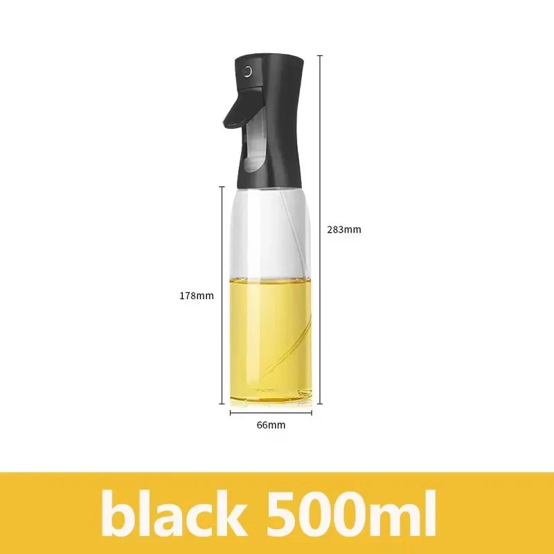Oil Sprayer Bottle for Cooking | Fine Oil Mister Dispenser for Air Fryer, BBQ & Salad
