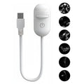 2 in 1 USB Mini Galaxy Star Projector Night Light