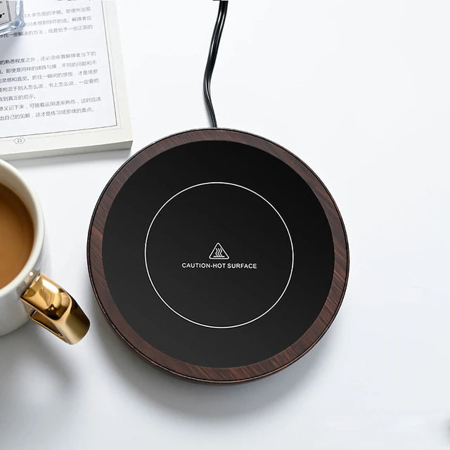 Coffee Mug Warmer Hot Plate – Smart Cup Heater with 3 Temperature Settings ☕🔥