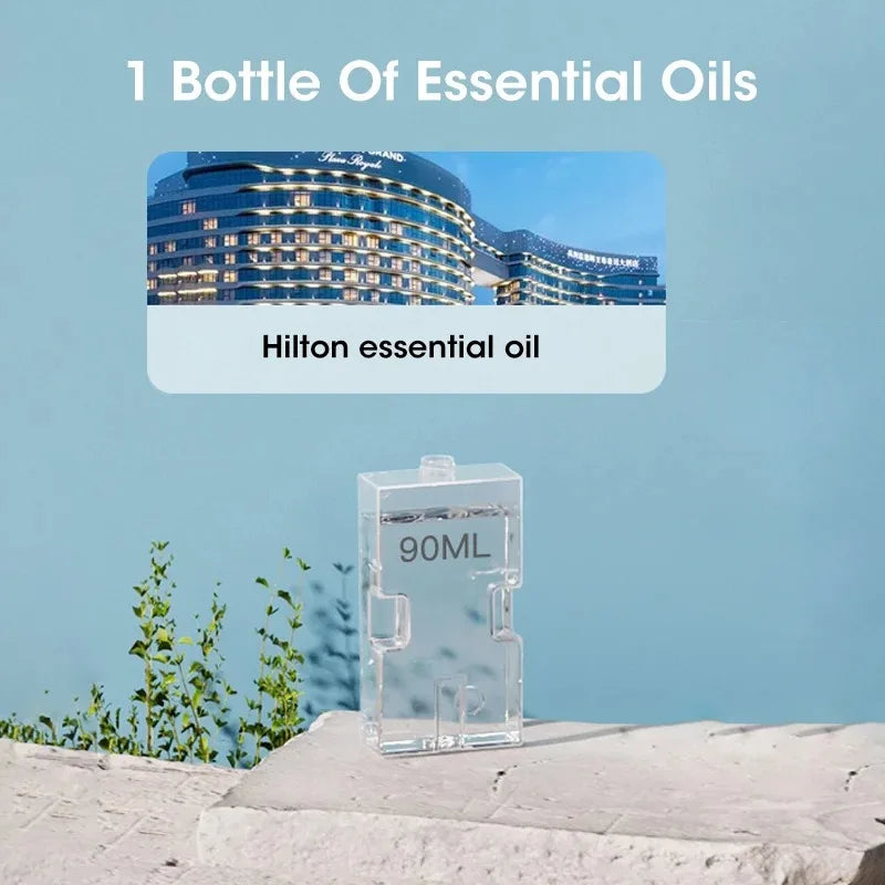 Essential Oil Diffuser | Rechargeable Automatic Sensor Aromatherapy Machine with Night Light