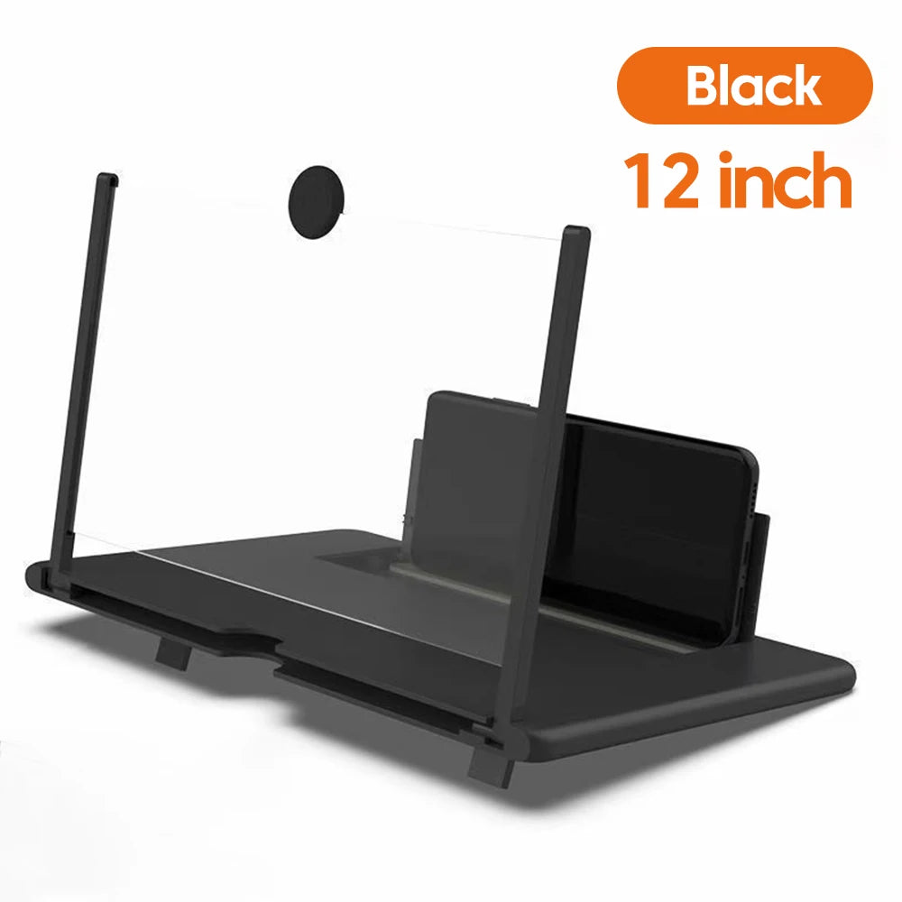 Ultra HD Cell Phone Screen Amplifier Portable Mobile Video Magnifier Stand