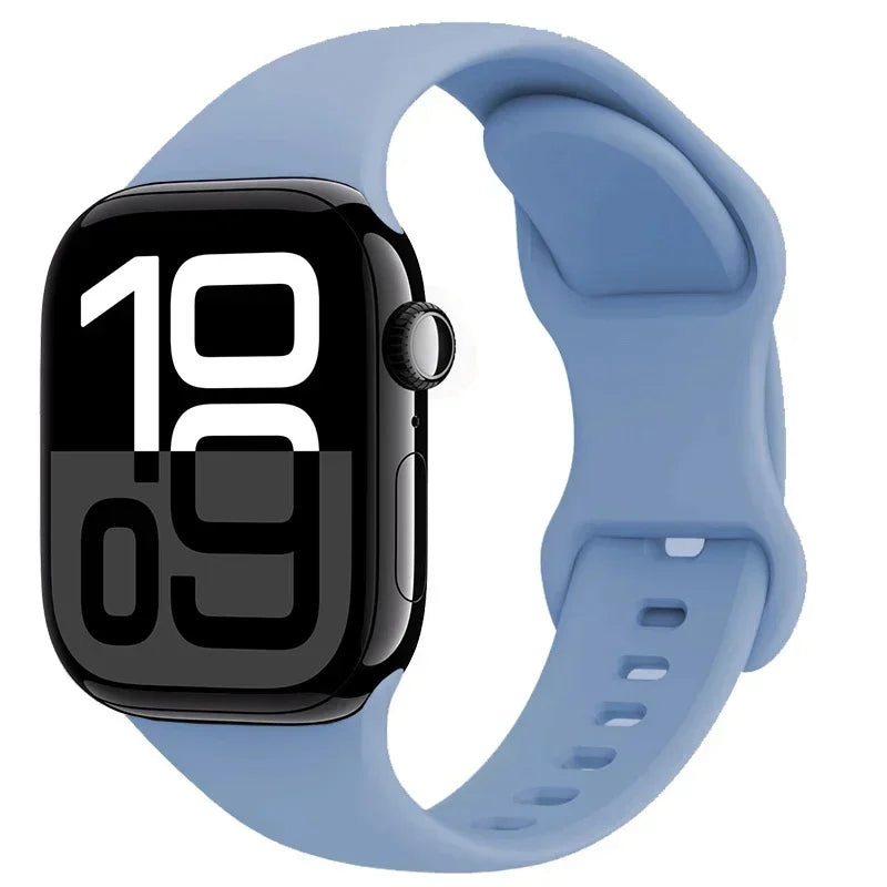 Apple Watch Silicone Strap | Unique Transparent & Speckled Designs | Compatible with All Series (40mm - 49mm, Series 1-11 & Ultra)