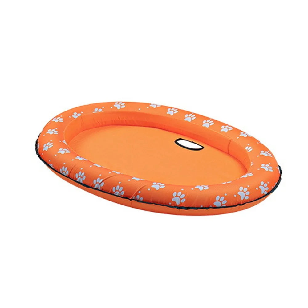 Portable Foldable Dog Swimming Float Soft Cooling Pet Floating Raft