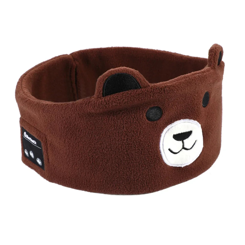 Kids Bluetooth Headphone Sleep Mask | Soft Wireless Music Headband for Children