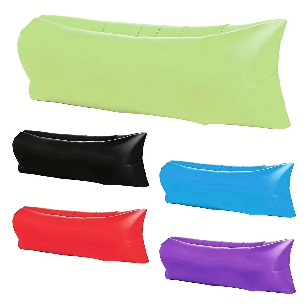 Portable Inflatable Air Lazy Sofa Bag Outdoor Camping Recliner Mattress