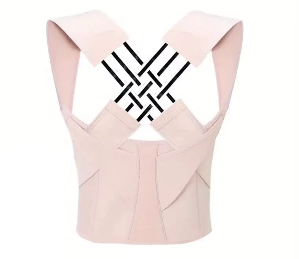 Back Brace Posture Corrector for Women & Men | Adjustable Lumbar Support & Shoulder Alignment Belt