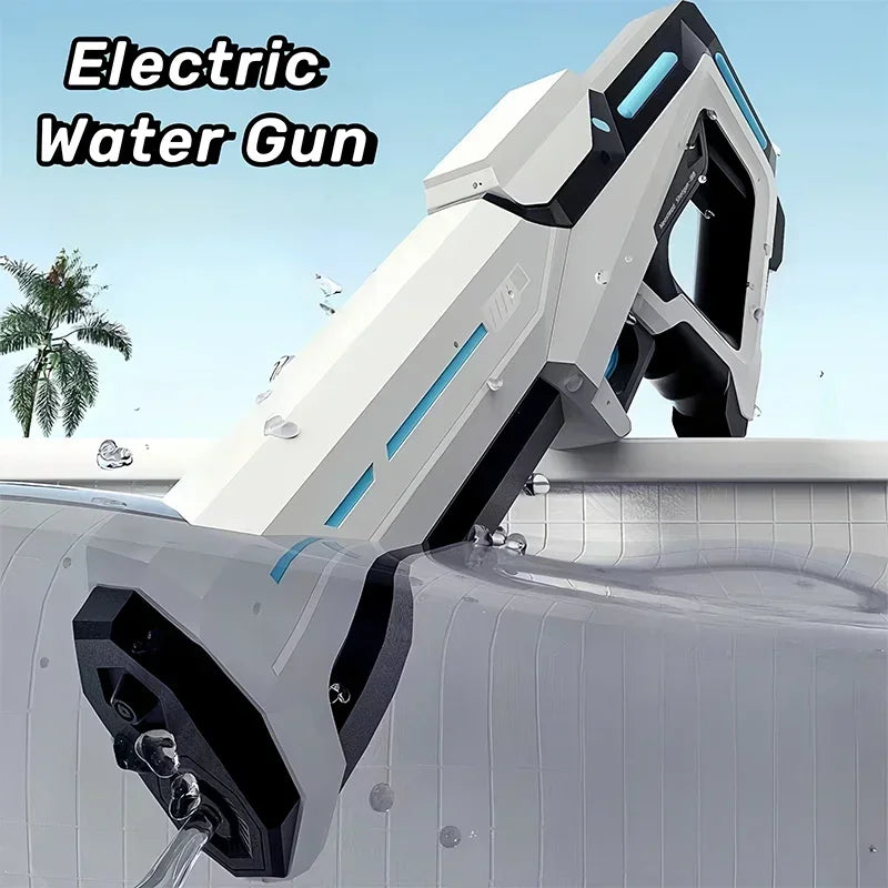 Electric Water Guns for Adults & Kids | Powerful Squirt Summer Outdoor Beach Blaster Toy
