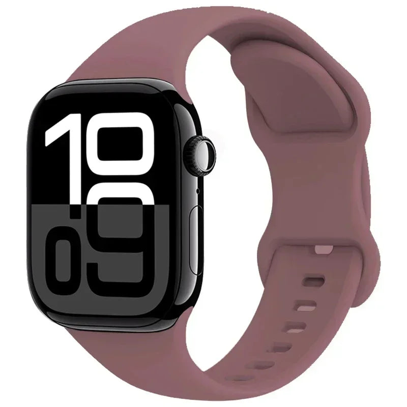 Apple Watch Silicone Strap | Unique Transparent & Speckled Designs | Compatible with All Series (40mm - 49mm, Series 1-11 & Ultra)
