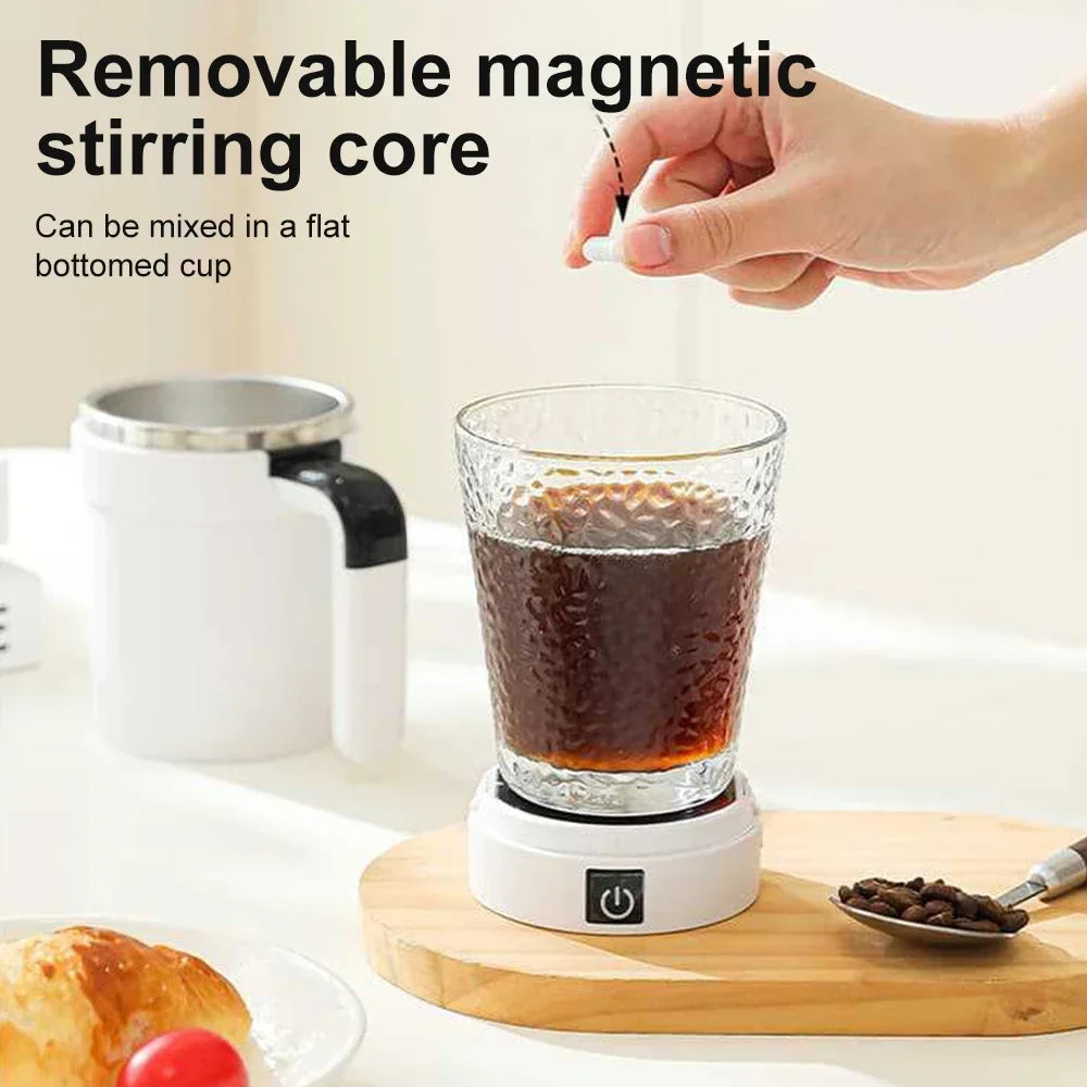 USB Smart Stirring Coffee Mug – Automatic Detachable Mixing Cup