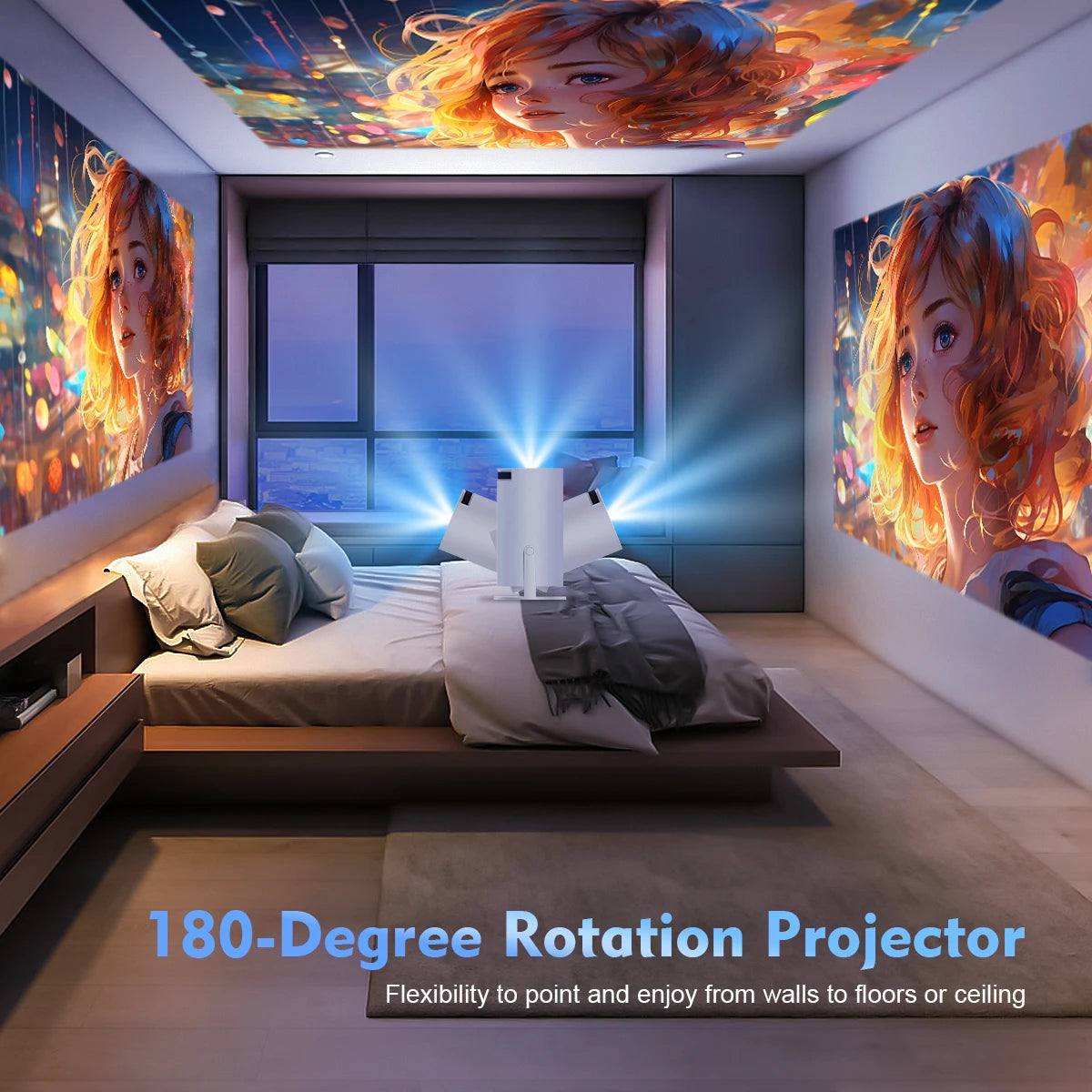 Magcubic HY300 Pro – Compact 8K Android 14 Projector
