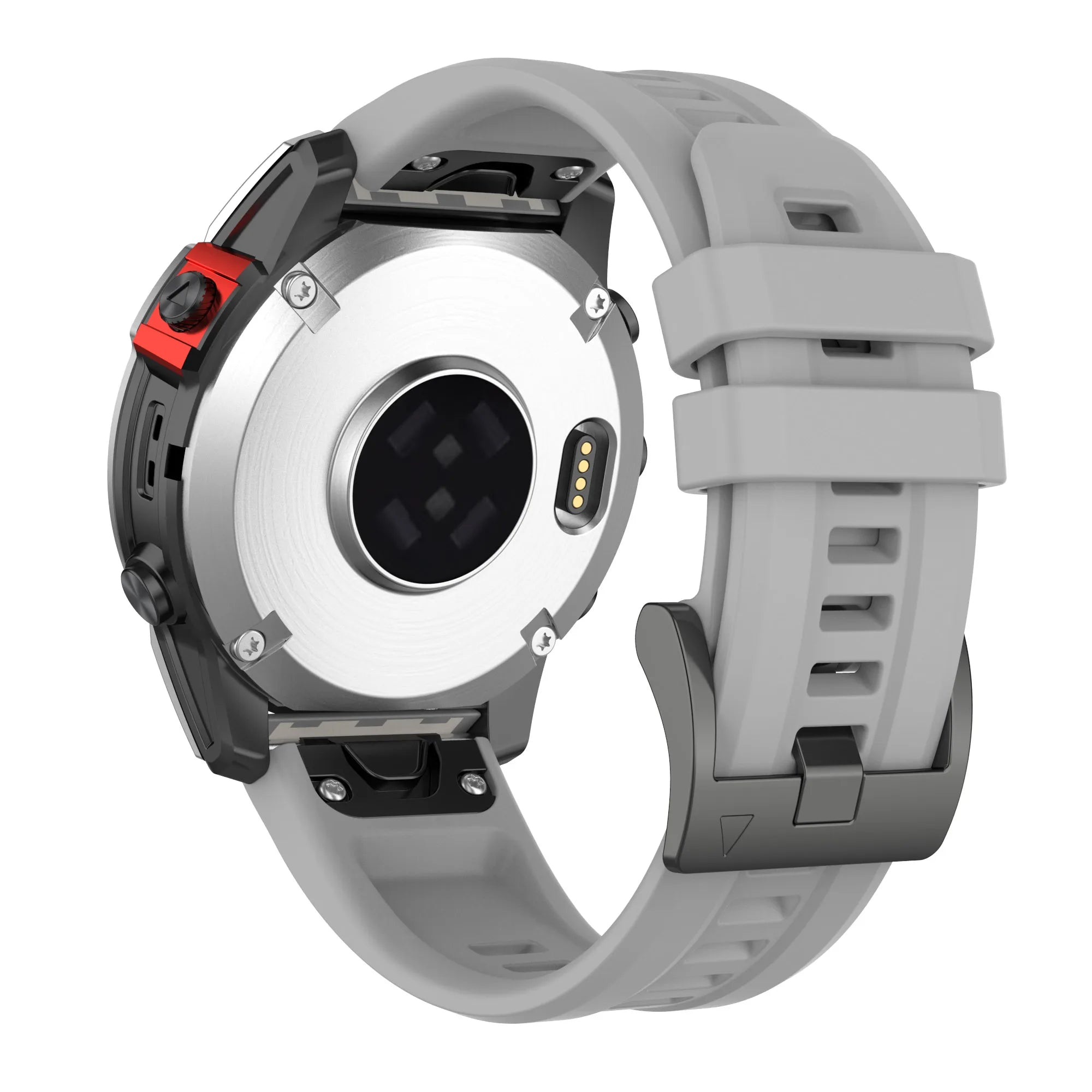 Premium QuickFit Silicone Sport Band for Garmin Fenix 7/6/5 Series | Durable Replacement Strap (20mm, 22mm, 26mm)