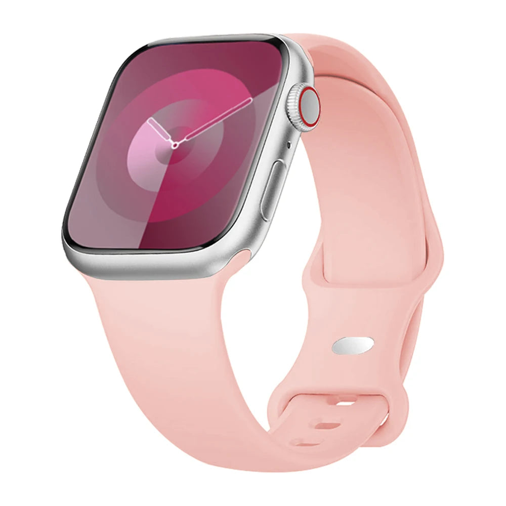Apple Watch Silicone Sport Band | Soft & Durable Replacement Strap for Apple Watch (38mm - 49mm, Series 1-11, SE & Ultra 2)