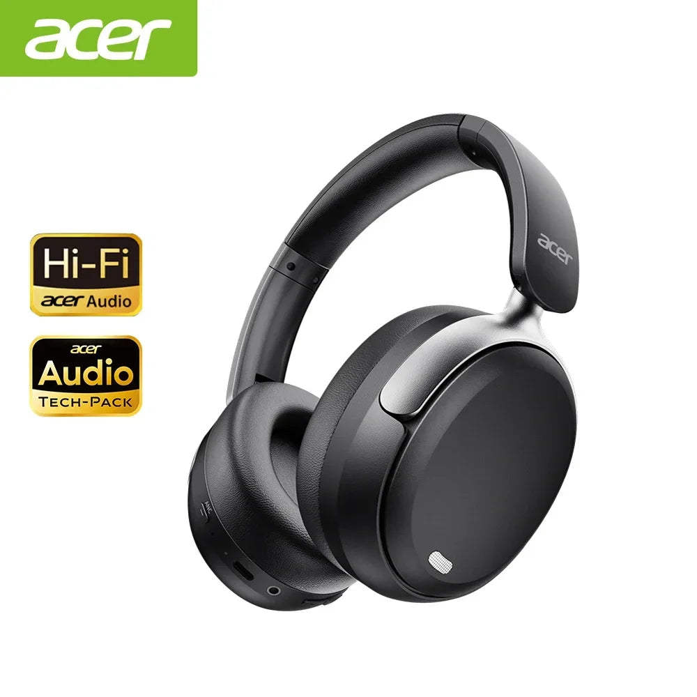 Acer ANC Wireless Headphones Bluetooth Over Ear Headset with Spatial Audio