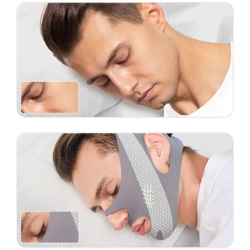 Double Chin Face Mask & Facial Slimming Bandage | Shape Lift Jawline Reducer & Thinning Belt for Men