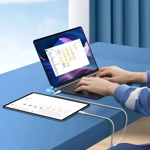 120W Super Fast Charging USB-C to USB-C Cable (10A) – High-Speed Data & Charging