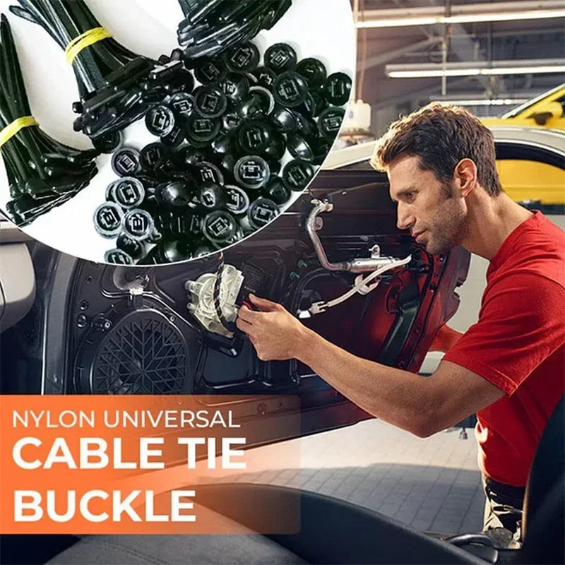 Cable Tie Buckle Clips – Universal Fender, Mudguard & Trunk Fasteners