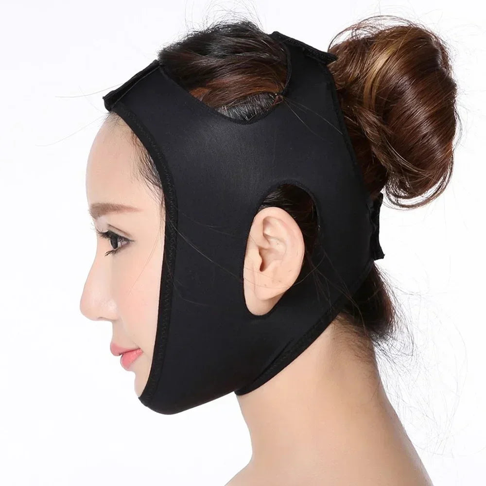 Elastic Face Slimming Bandage V Line Shaper | Chin & Cheek Lift-Up Belt for Women Facial Massager & Skin Care Tool