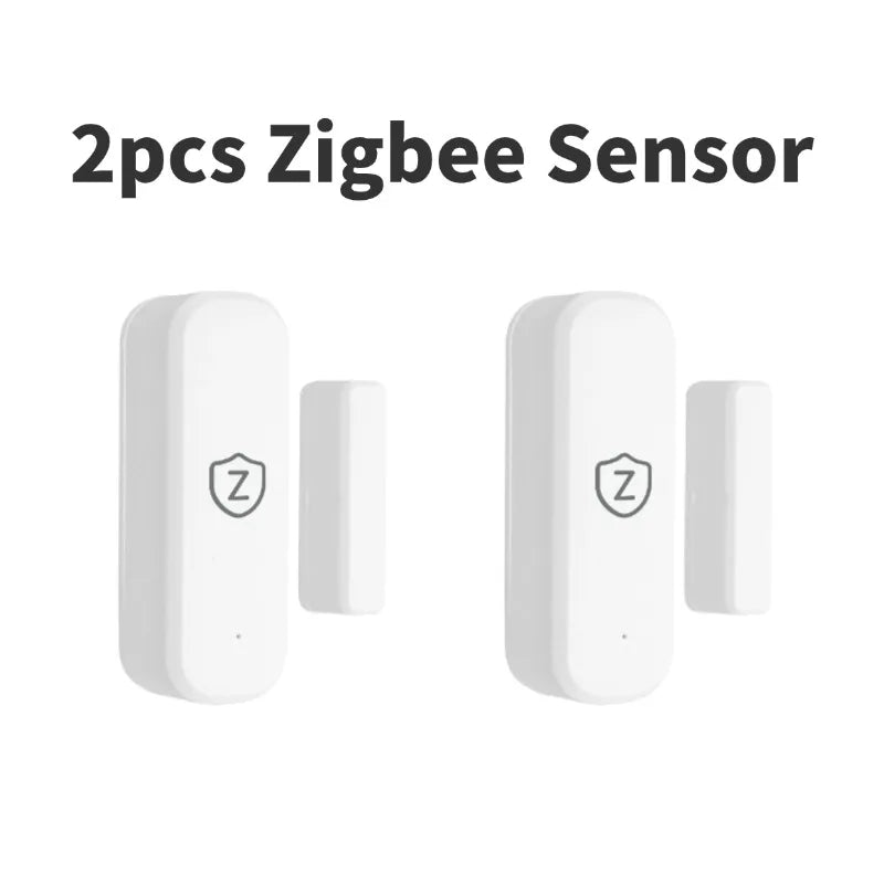 Tuya WiFi / Zigbee Door Window Sensor Detector | Anti-Theft Contact Alarm for Smart Life, Alexa & Google Home