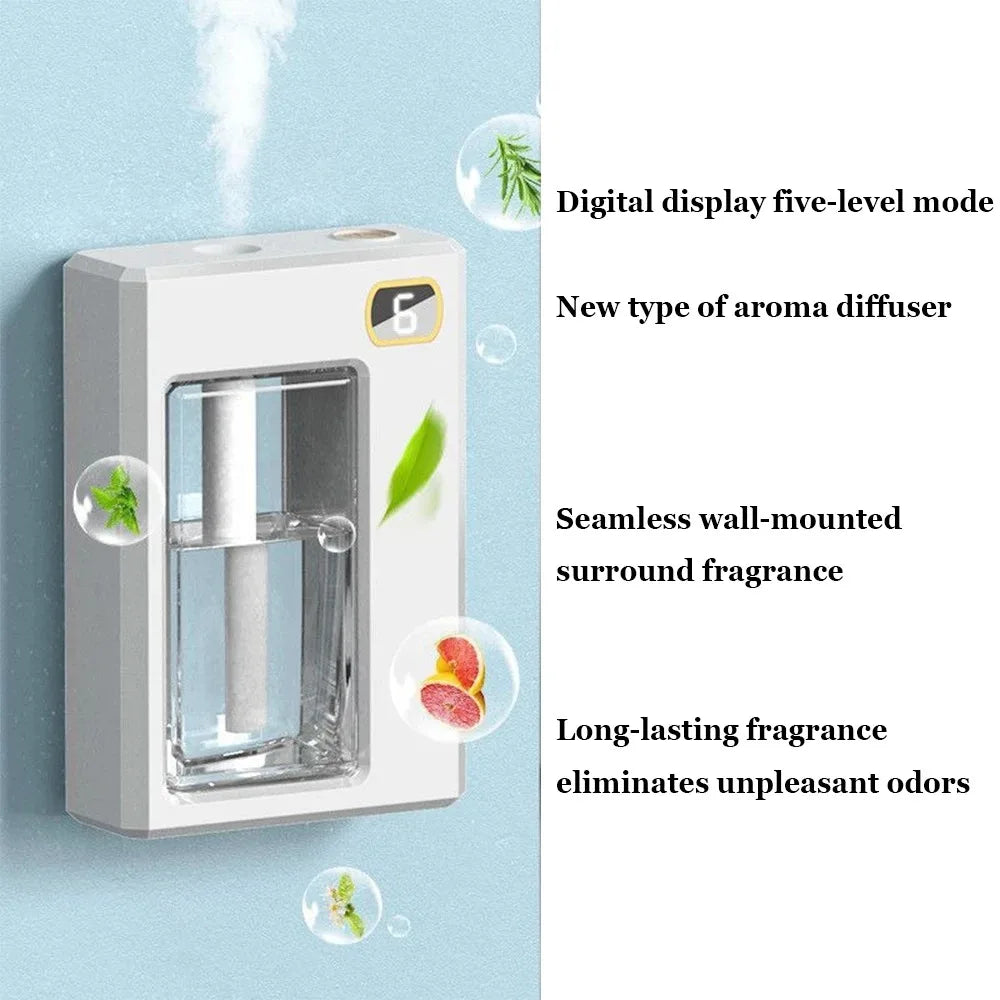 Automatic Air Freshener Aromatherapy Machine | 6 Adjustable Levels & Long Battery Life Essential Oil Diffuser