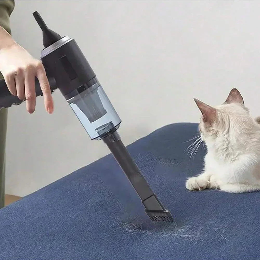 Wireless Handheld Vacuum Cleaner 120W High Power Dual Use Portable Vacuum