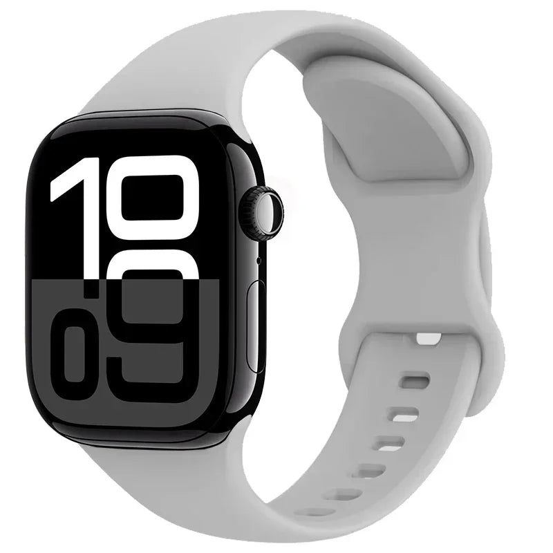 Apple Watch Silicone Strap | Unique Transparent & Speckled Designs | Compatible with All Series (40mm - 49mm, Series 1-11 & Ultra)