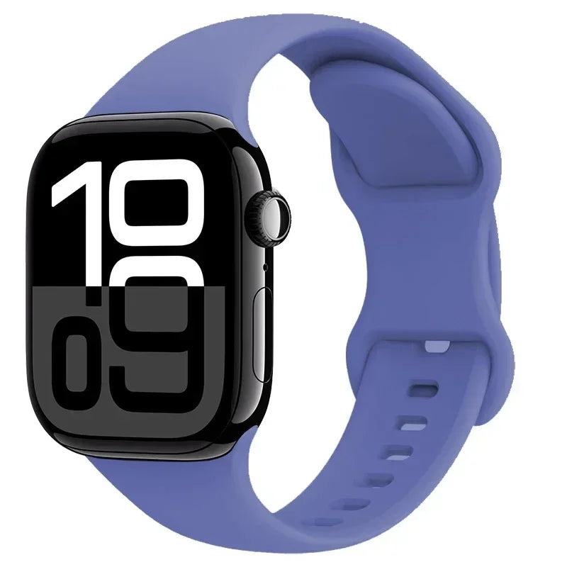 Apple Watch Silicone Strap | Unique Transparent & Speckled Designs | Compatible with All Series (40mm - 49mm, Series 1-11 & Ultra)