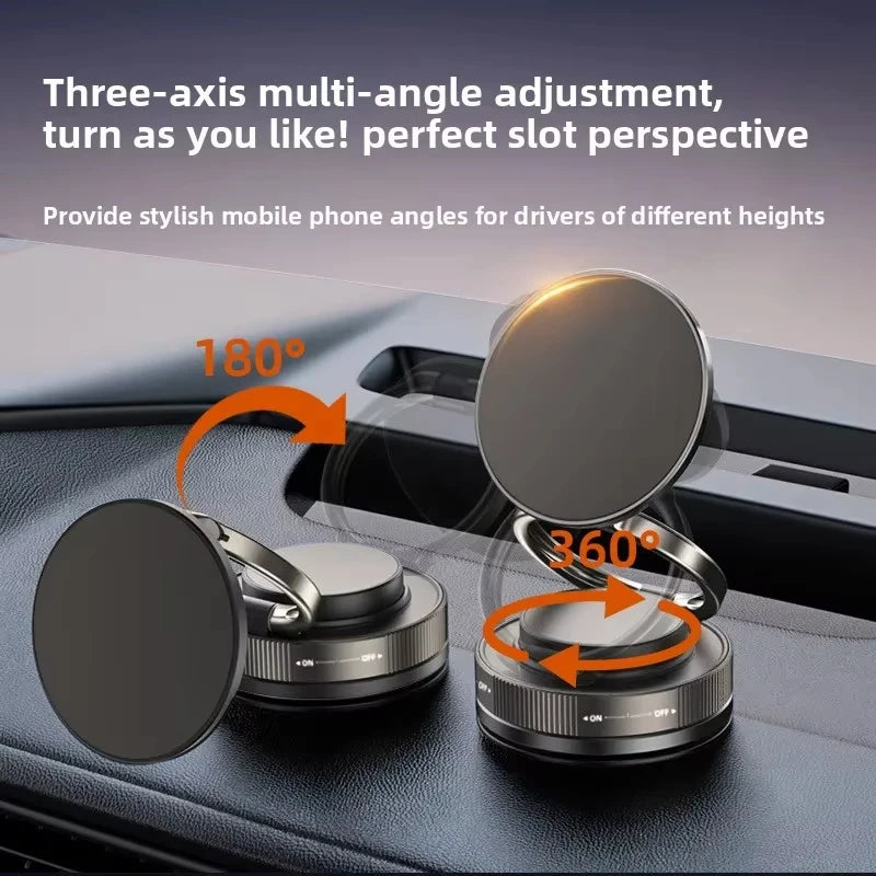 T30 Vacuum Magnetic Phone Holder Stand – Ultra-Stable Multi-Surface Mount