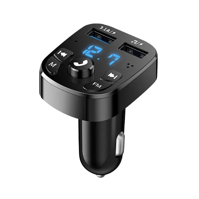Car MP3 Player & Dual USB Fast Charger – Bluetooth 5.0 FM Transmitter