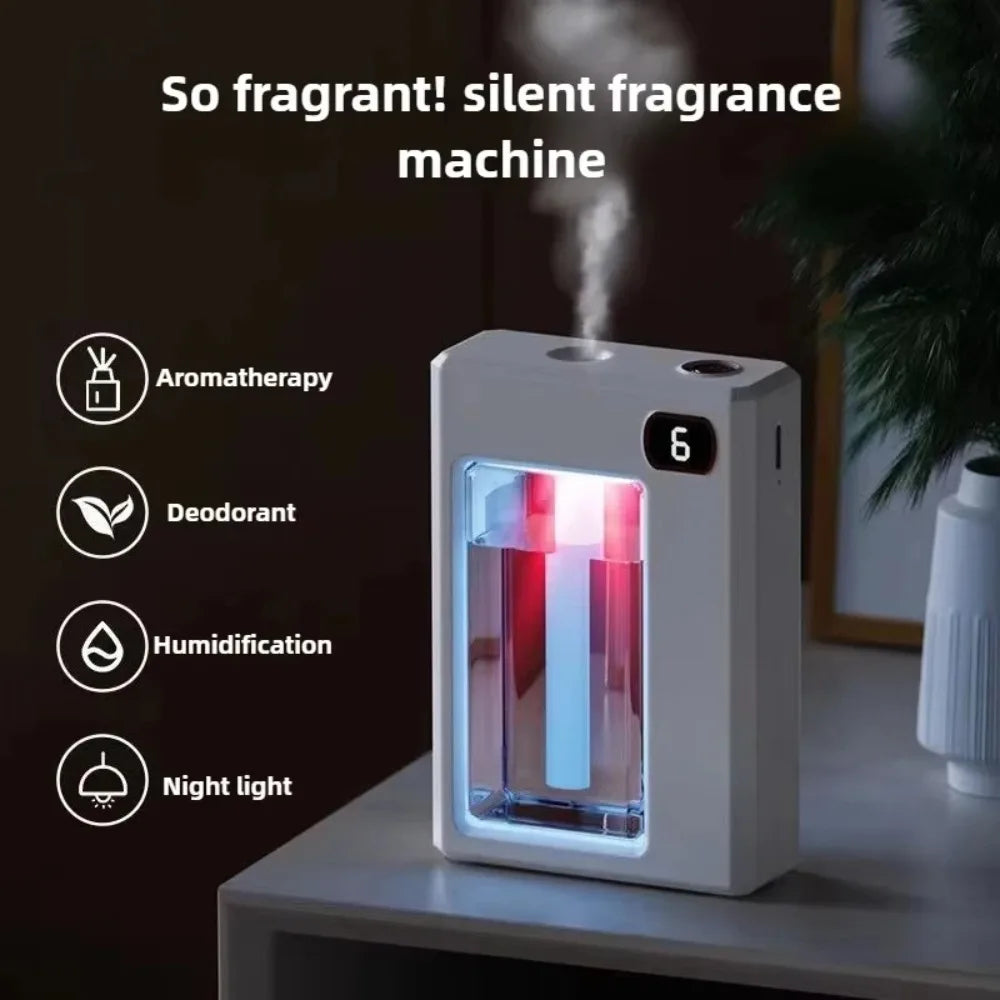 Automatic Air Freshener Aromatherapy Machine | 6 Adjustable Levels & Long Battery Life Essential Oil Diffuser