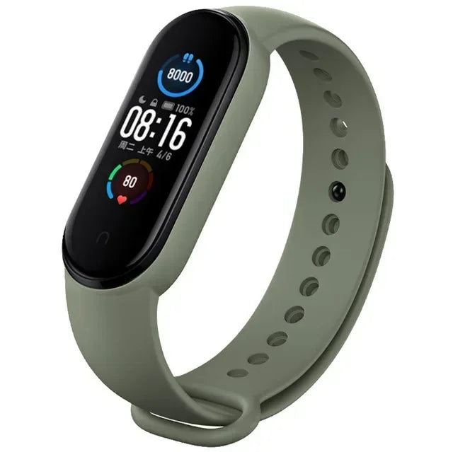 Premium Silicone Strap for Xiaomi Mi Band 7/6/5/4/3 | Colorful Replacement Wristband