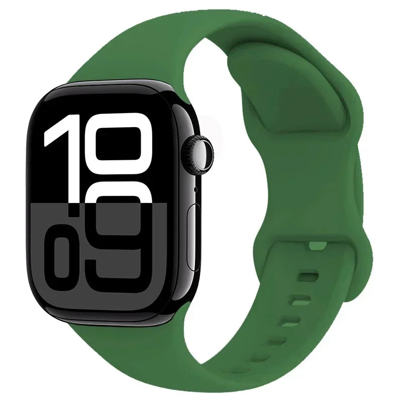 Apple Watch Silicone Strap | Unique Transparent & Speckled Designs | Compatible with All Series (40mm - 49mm, Series 1-11 & Ultra)