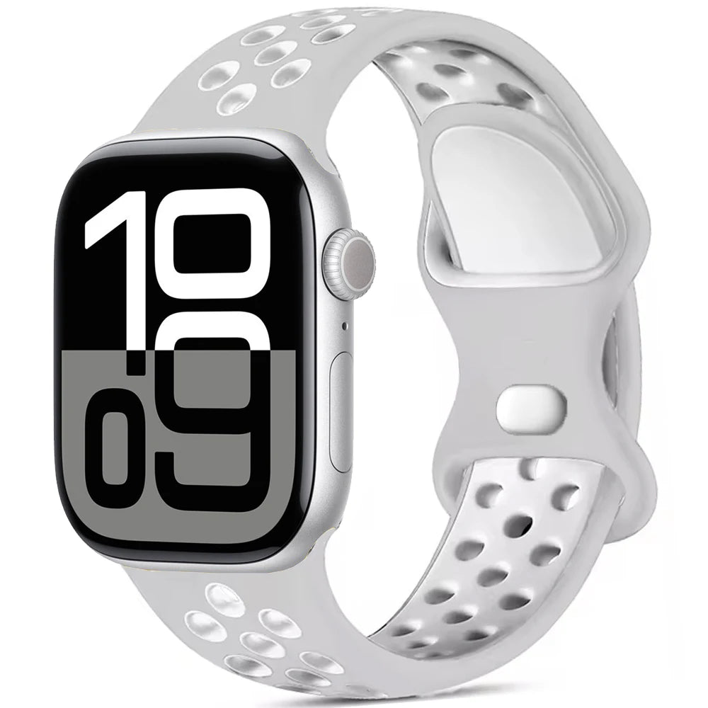 Apple Watch Silicone Strap | Unique Transparent & Speckled Designs | Compatible with All Series (40mm - 49mm, Series 1-11 & Ultra)