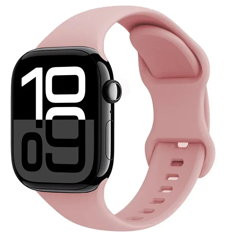 Apple Watch Silicone Strap | Unique Transparent & Speckled Designs | Compatible with All Series (40mm - 49mm, Series 1-11 & Ultra)