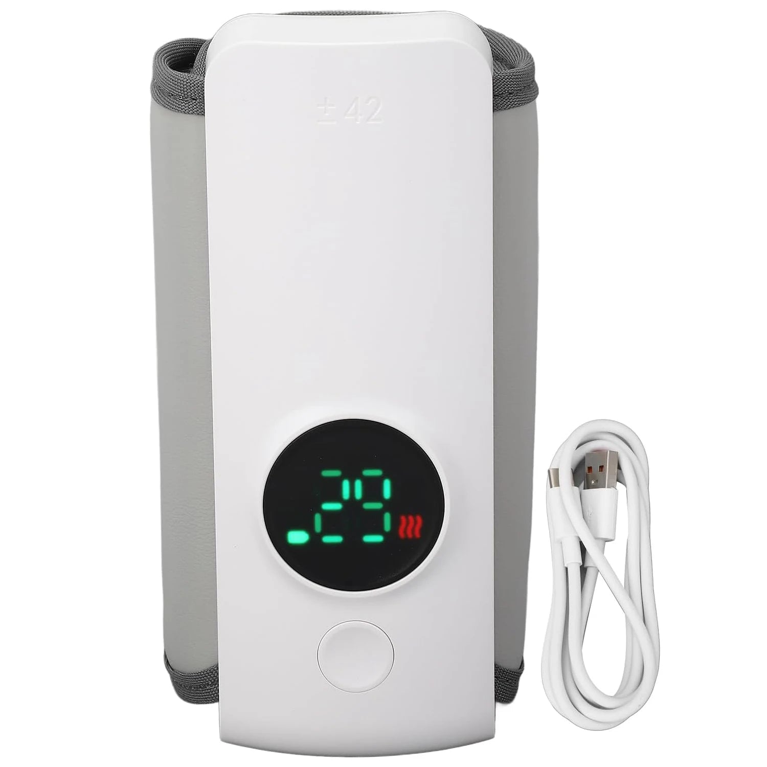 Portable Bottle Warmer (6000mAh) – Travel Friendly Milk Heater